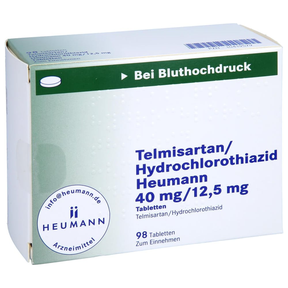 Telmisartan/Hydrochlorothiazid Heumann 40 mg/12,5 mg