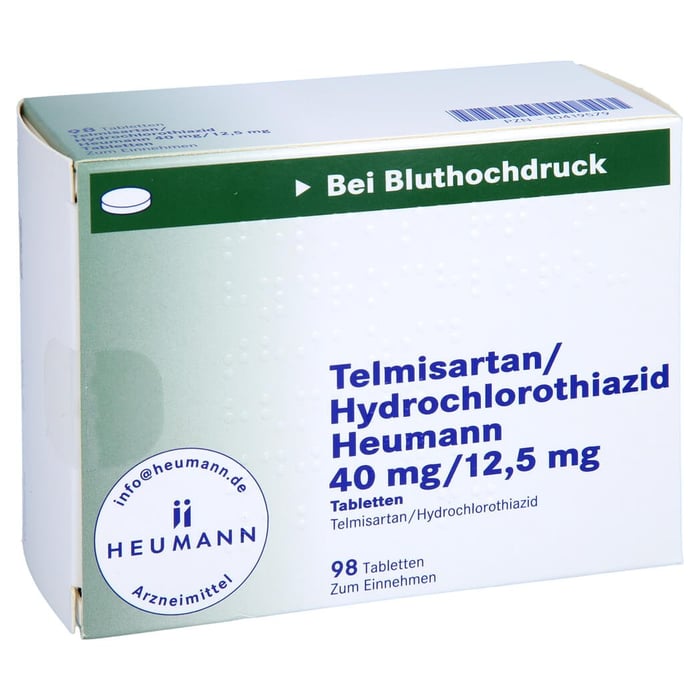 Telmisartan/Hydrochlorothiazid Heumann 40mg/12,5mg