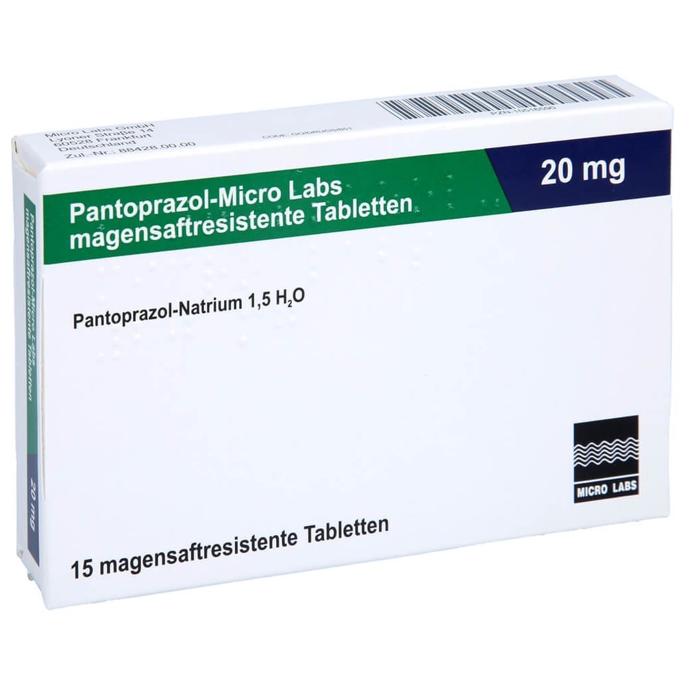Pantoprazol-Micro Labs 20 mg