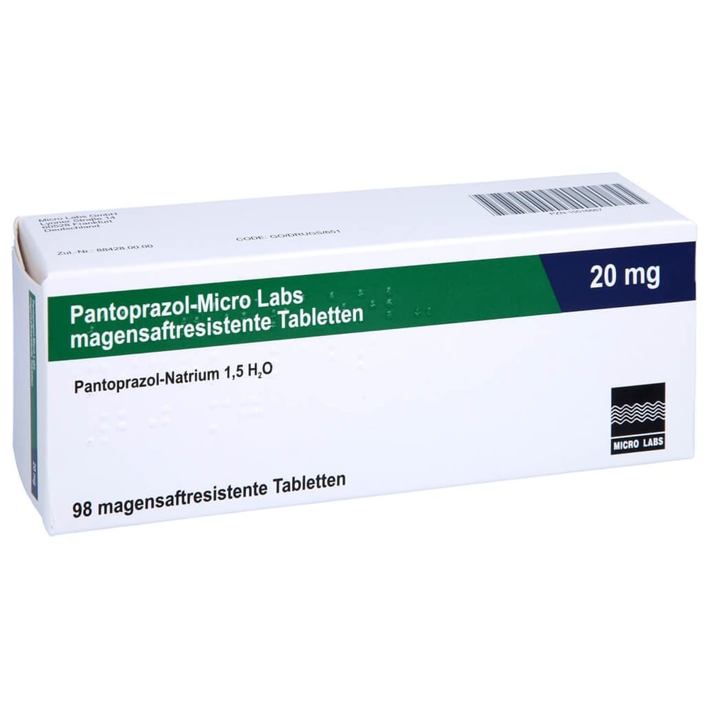 Pantoprazol-Micro Labs 20 mg