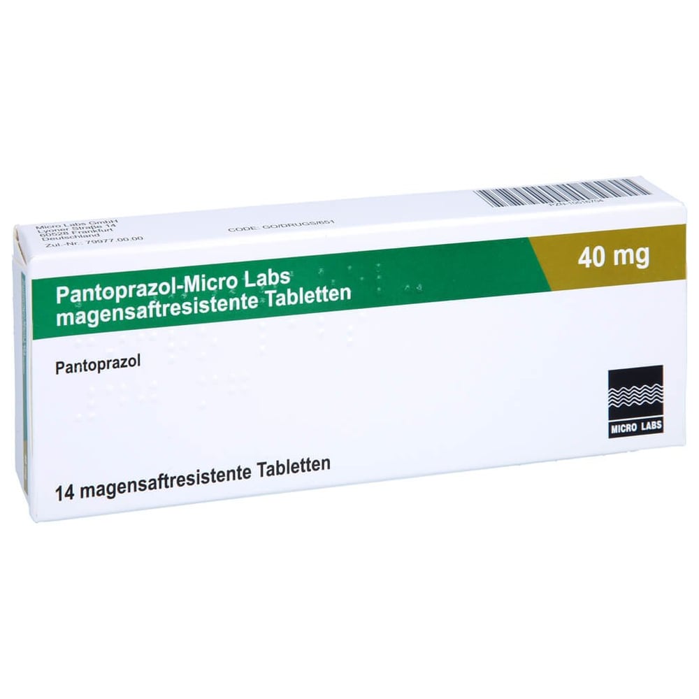 Pantoprazol-Micro Labs 40 mg