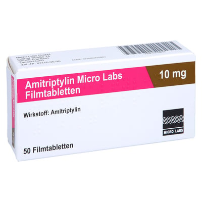 Amitriptylin Micro Labs 10 mg Filmtabletten Produktbild 1