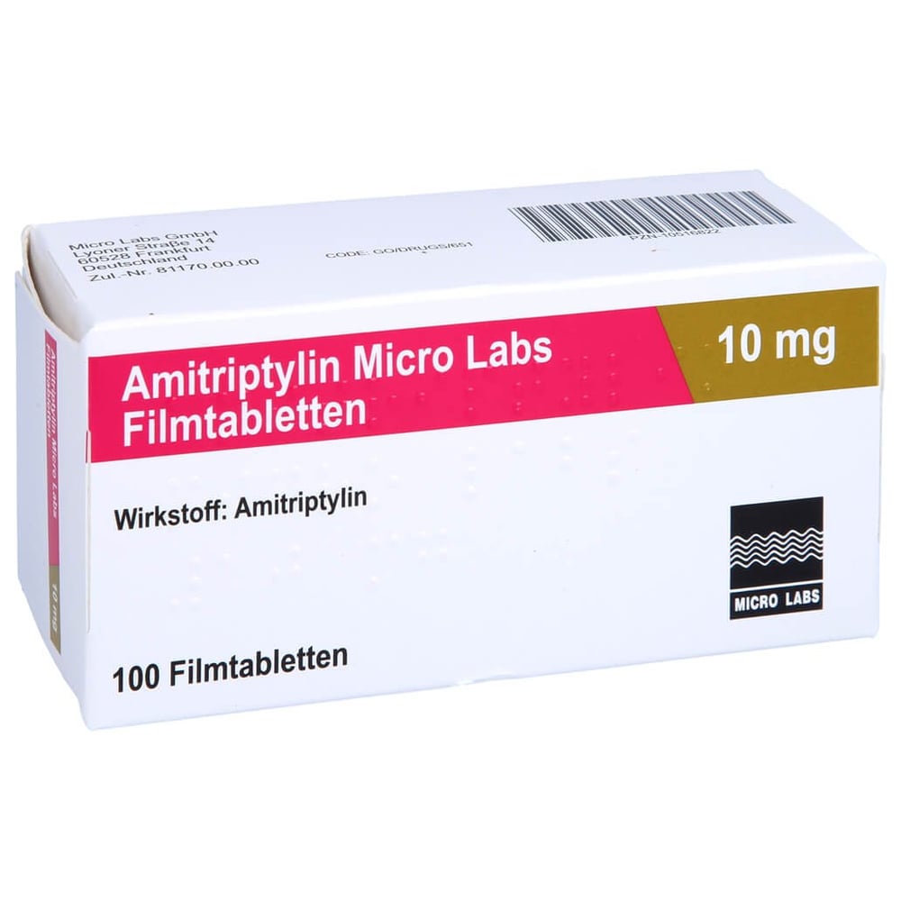 Amitriptylin Micro Labs 10 mg Filmtabletten