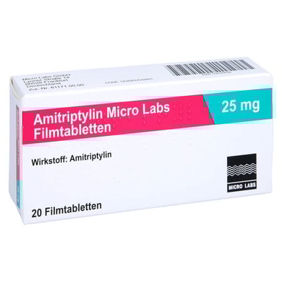 Amitriptylin Micro Labs 25 mg Filmtabletten