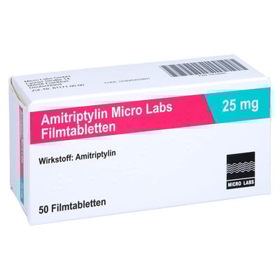Amitriptylin Micro Labs 25 mg Filmtabletten