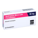 Amitriptylin Micro Labs 50 mg Filmtabletten Produktbild 1