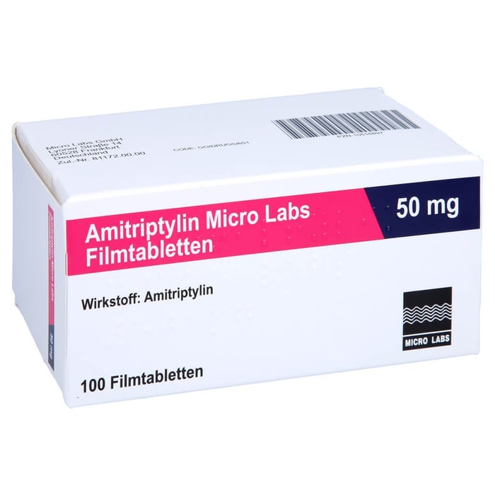 Amitriptylin Micro Labs 50 mg Filmtabletten