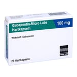 Gabapentin-Micro Labs 100 mg