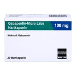 Gabapentin-Micro Labs 100 mg