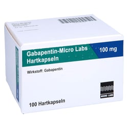 Gabapentin-Micro Labs 100 mg