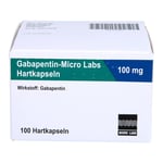 Gabapentin-Micro Labs 100 mg