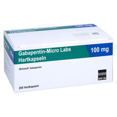 Gabapentin-Micro Labs 100 mg
