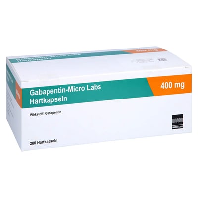 Gabapentin-Micro Labs 400 mg