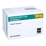 Gabapentin-Micro Labs 600 mg Produktbild 1