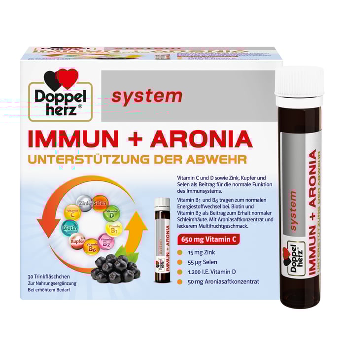Doppelherz Immun + Aronia system