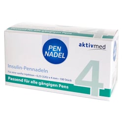 PEN-NADELN Universal 4 Kanülen 0,23x4 mm 32 G