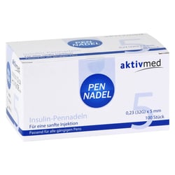 PEN-NADELN Universal 5 Kanülen 0,23x5 mm 32 G