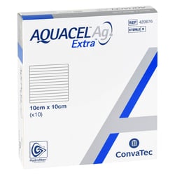 Aquacel Ag Extra 10x10 cm