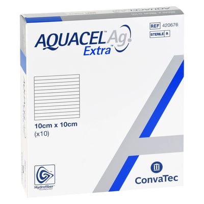 Aquacel Ag Extra 10x10cm