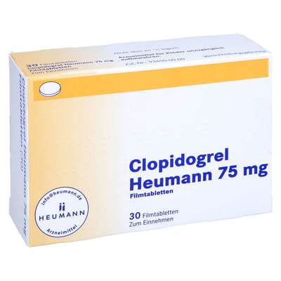 Clopidogrel Heumann 75 mg