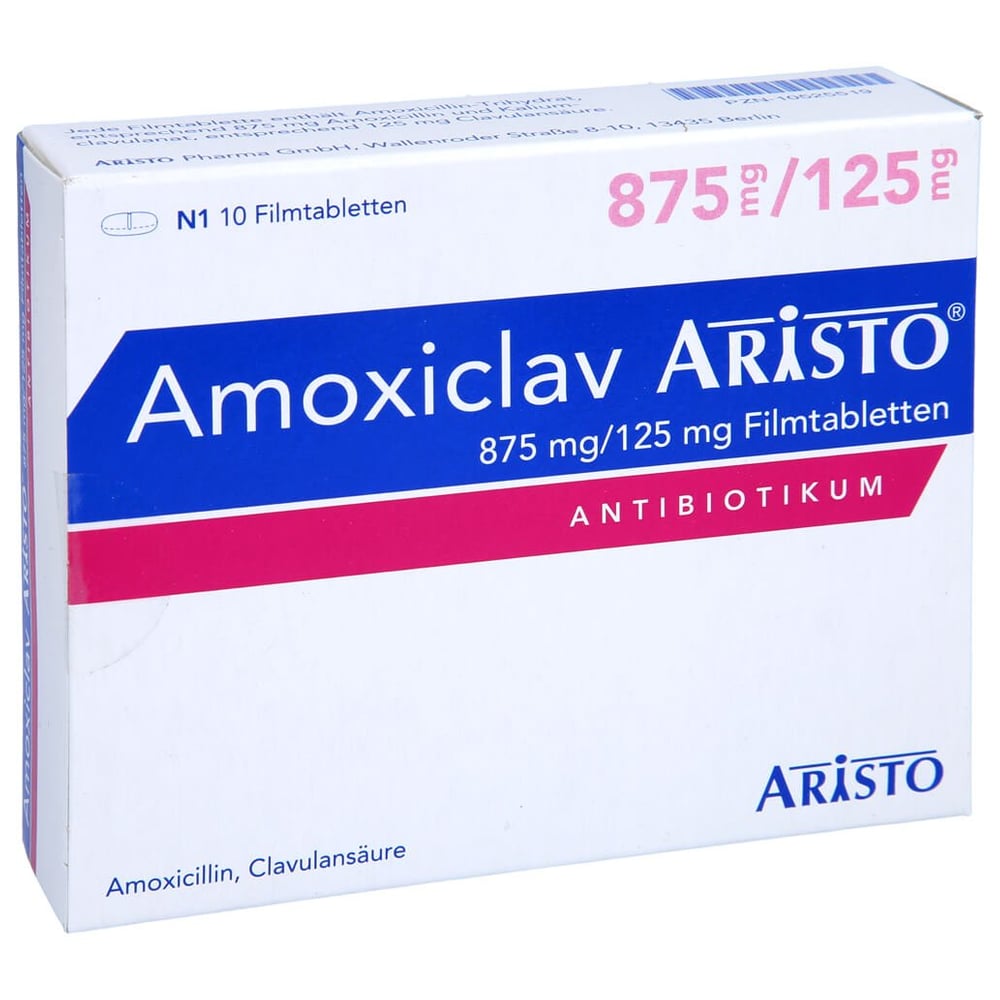 Amoxiclav Aristo 875 mg/125 mg