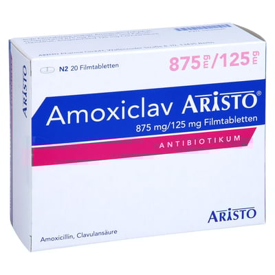 Amoxiclav Aristo 875 mg/125 mg
