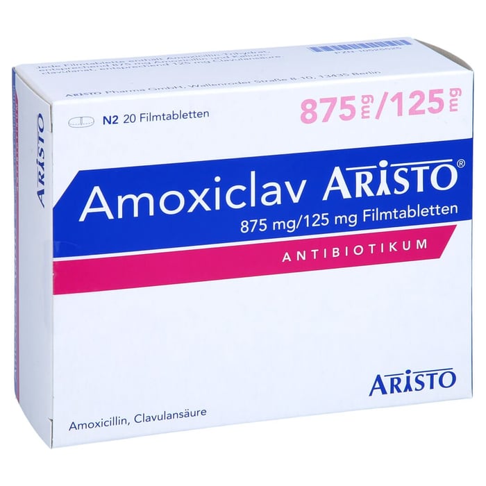 Amoxiclav Aristo 875mg/125mg