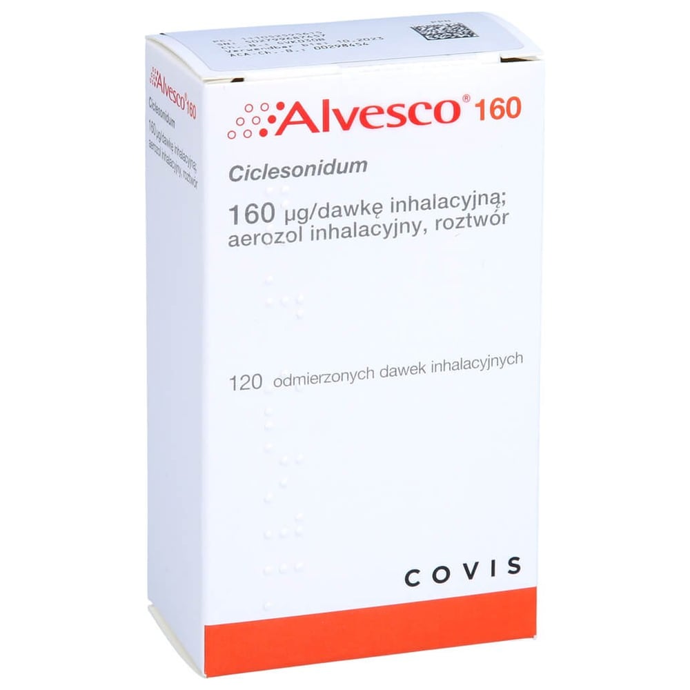 Alvesco 160 Mikrogramm Druckgasinhalation