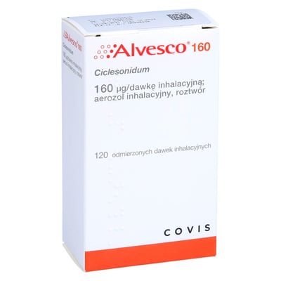 Alvesco 160 Mikrogramm Druckgasinhalation