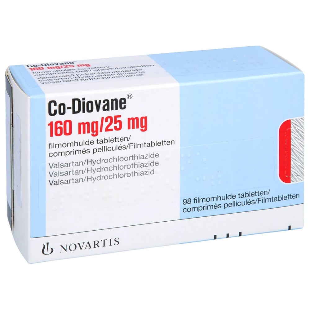 CoDiovan forte 160 mg/25 mg