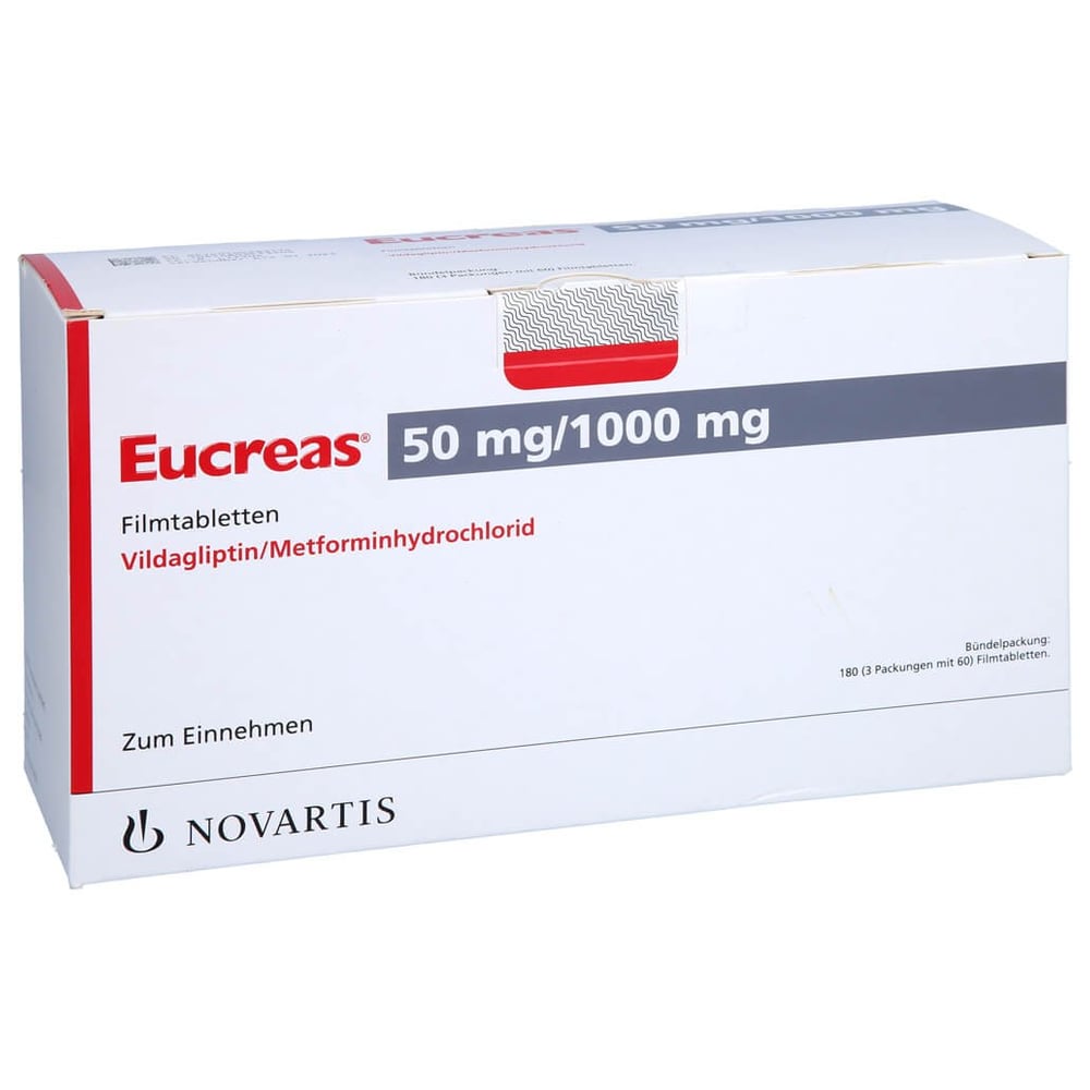Eucreas 50 mg/1000 mg