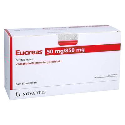Eucreas 50 mg/850 mg