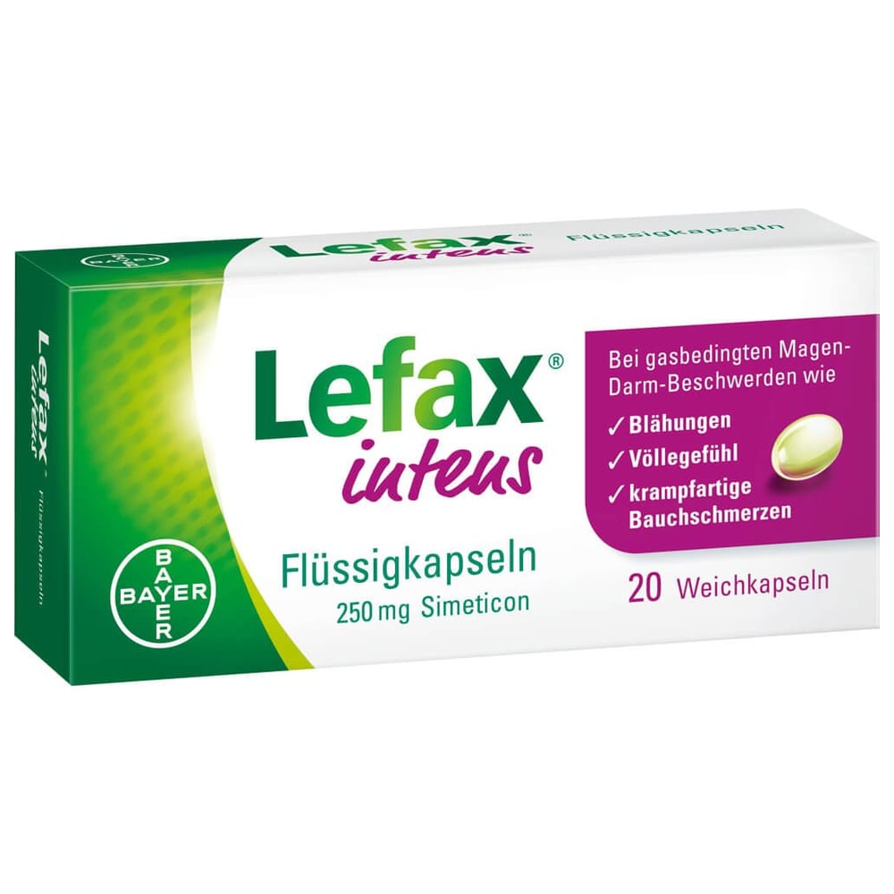 Lefax intens Flüssigkapseln 250mg Simeticon
