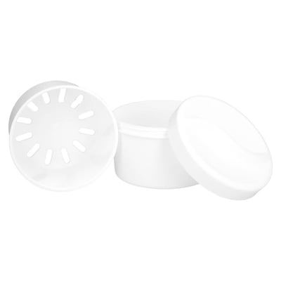 Zahnprothesenbehälter mit Einsatz