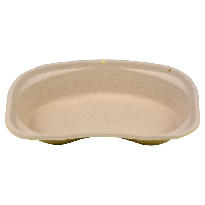 Nierenschale aus Pappe