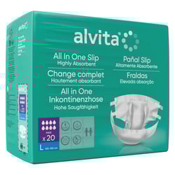 Alvita All-in-One Inkontinenzhose Maxi Large Nacht
