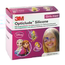 Opticlude 3M Silicone Disney Girls Maxi 5.7x8cm
