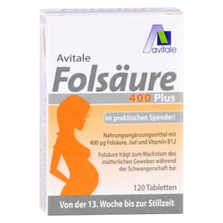 Folsäure 400 Plus B12 + Jod