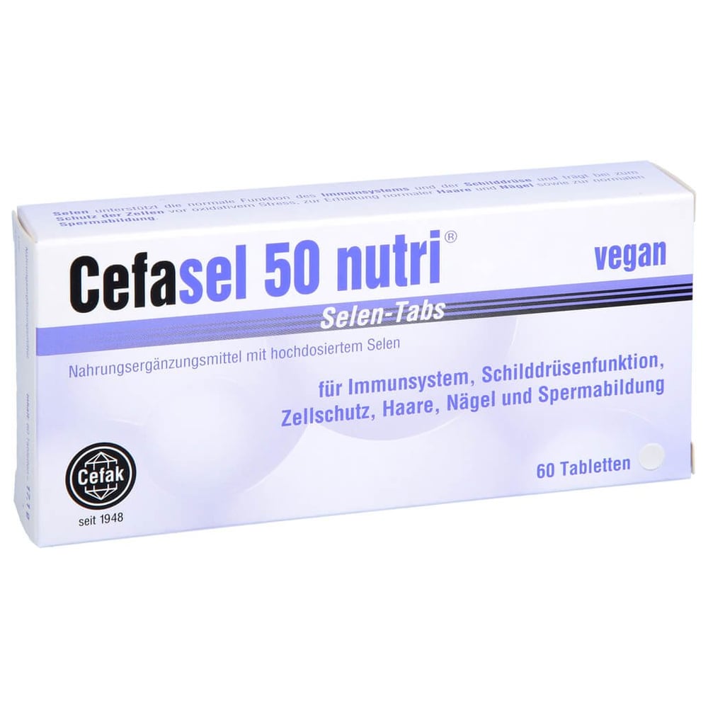 Cefasel 50 nutri Selen-Tabs