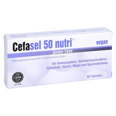 Cefasel 50 nutri Selen-Tabs