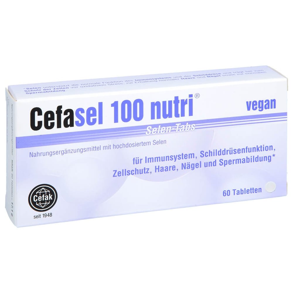 Cefasel 100 nutri Selen-Tabs