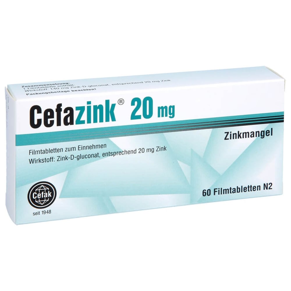 Cefazink 20 mg