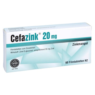 Cefazink 20 mg