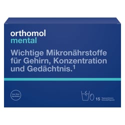 Orthomol Mental Granulat+Kapseln 15 Tagesportionen