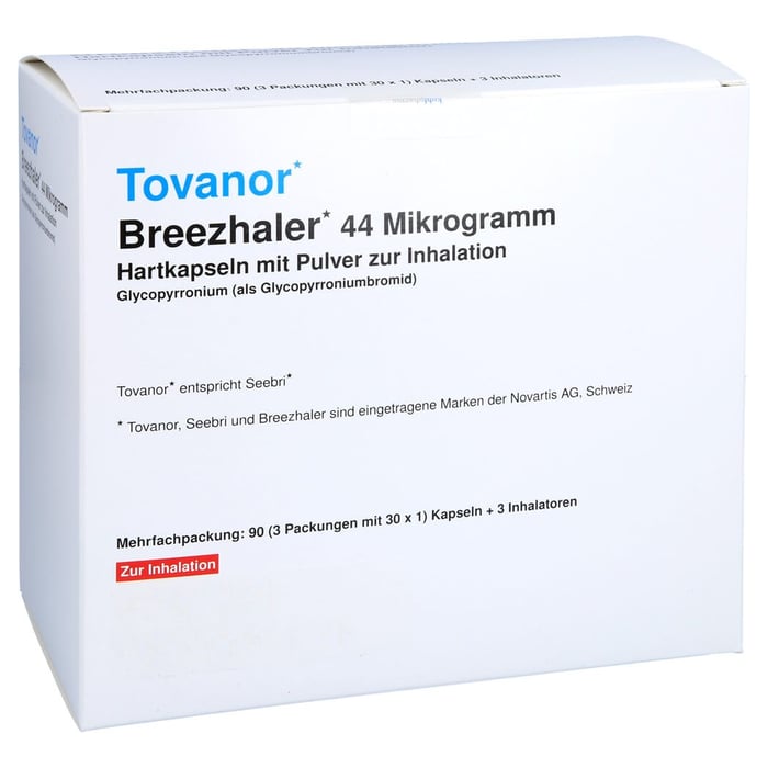 Tovanor Breezhaler 44ug Hartkap.Pul.Inhalation