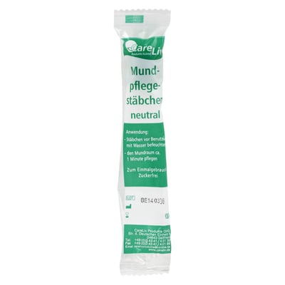 Mundpflegestäbchen Schaumstoff neutral