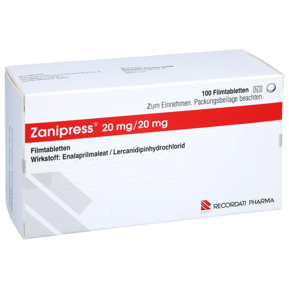 Zanipress 20 mg/20 mg