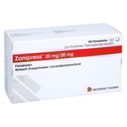 Zanipress 20 mg/20 mg