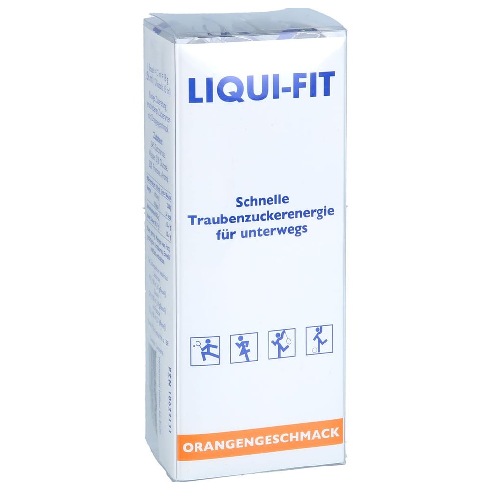 Liqui Fit Orange flüssige Zuckerlösung