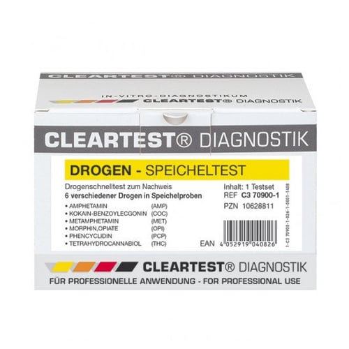 Cleartest Drogen-Speicheltest 6-fach